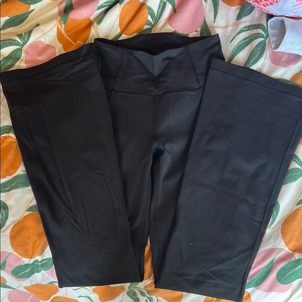 Lululemon Athletica Black flare pants